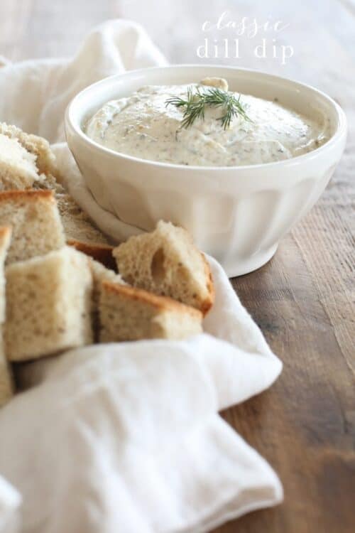 Easy Dill Dip Recipe to Feed a Crowd Julie Blanner