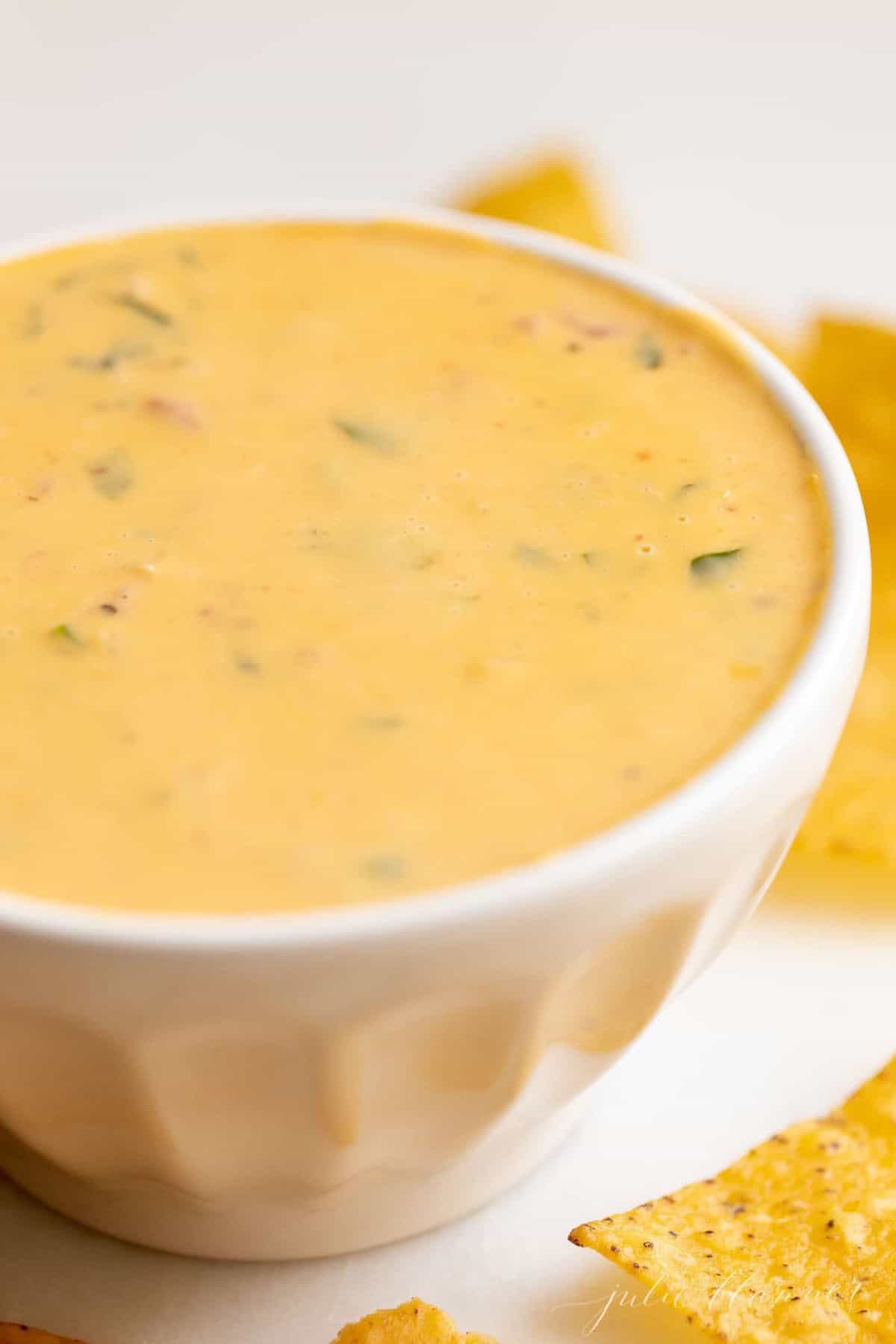 Classic Velveeta Cheese Dip | Julie Blanner