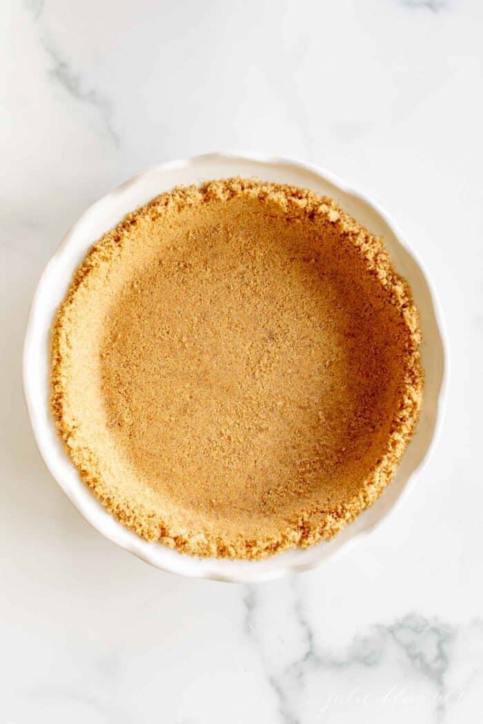 Graham Cracker Crust for Bake and No Bake Pies, Bars and Cheesecakes