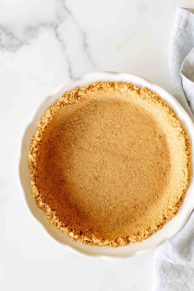 Graham Cracker Crust for Bake and No Bake Pies, Bars and Cheesecakes