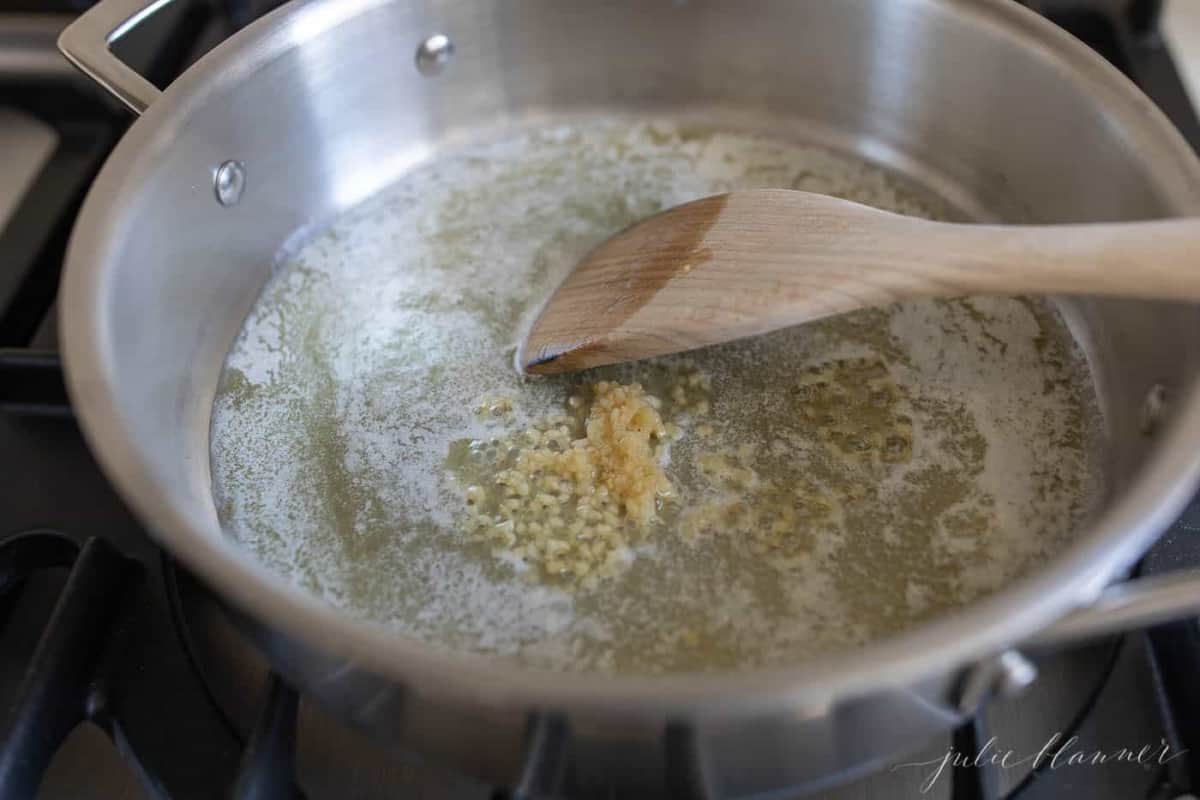 Fast and Easy Lemon Pepper Sauce for Pasta and Wings | Julie Blanner