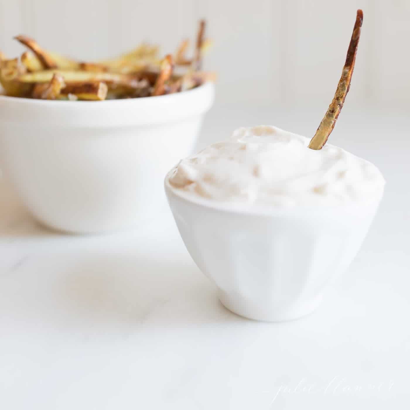 Easy Truffle Aioli aka Truffle Mayo Julie Blanner