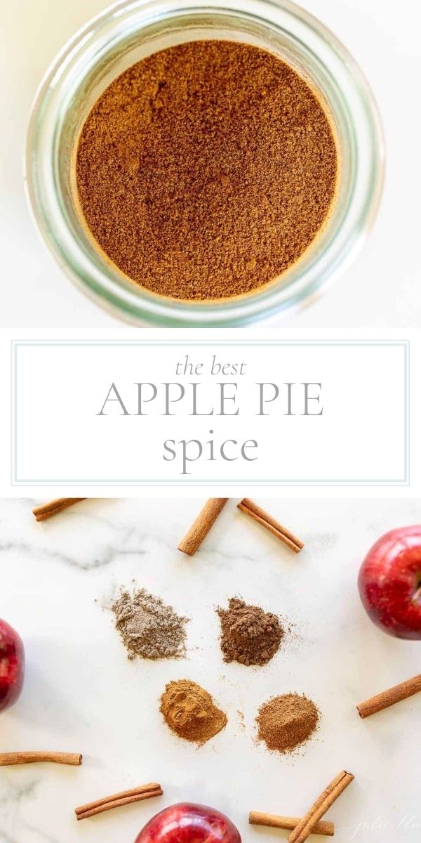 The perfect apple pie spice recipe.