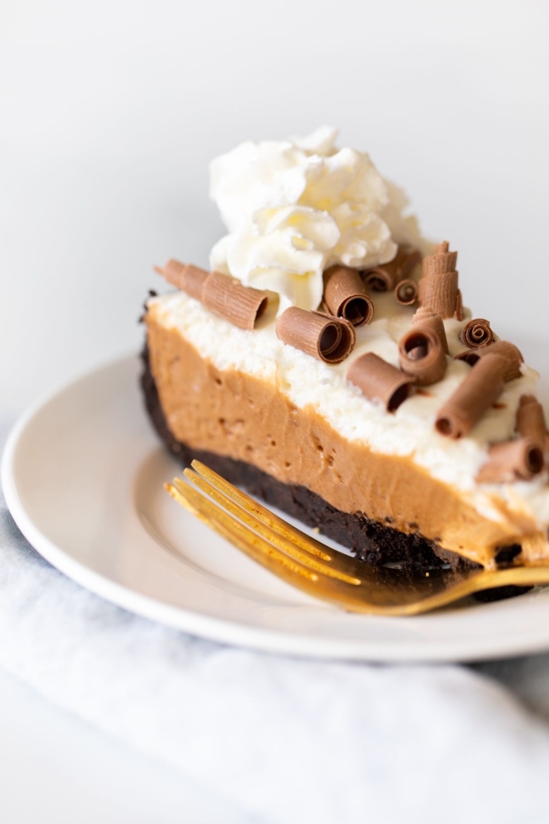 No Bake French Silk Pie Recipe | Julie Blanner