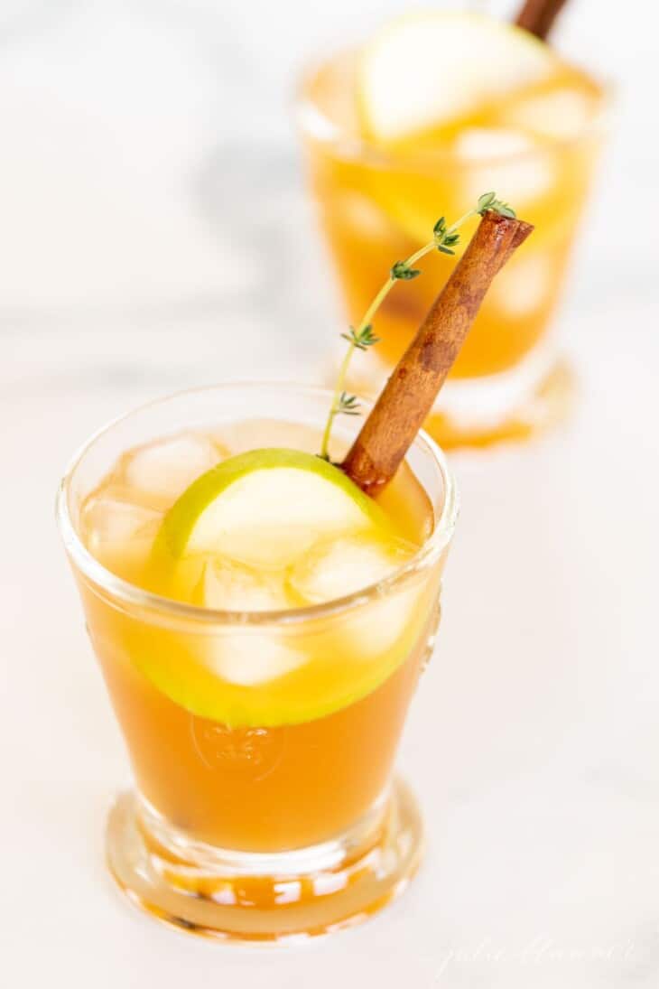 Easy + Delicious Apple Cider Cocktail Recipe Julie Blanner