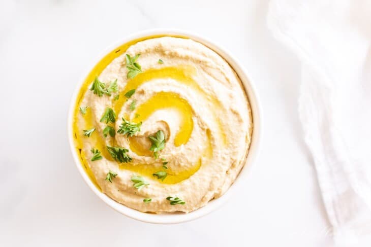 The Easiest Homemade Hummus Recipe From Scratch Julie Blanner