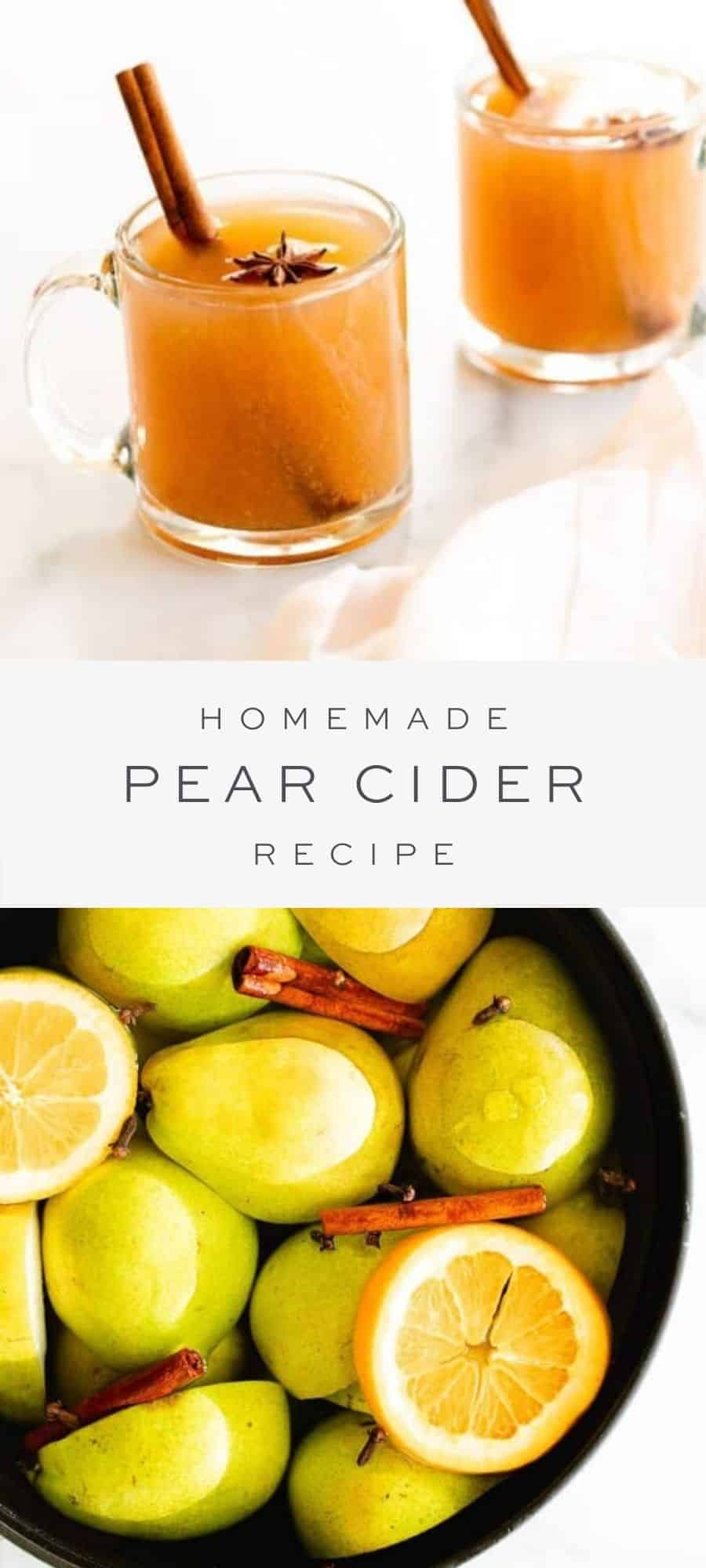 Easy Non Alcoholic Pear Cider Recipe Julie Blanner