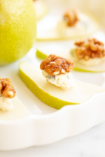 Easy Pear Appetizer | Julie Blanner