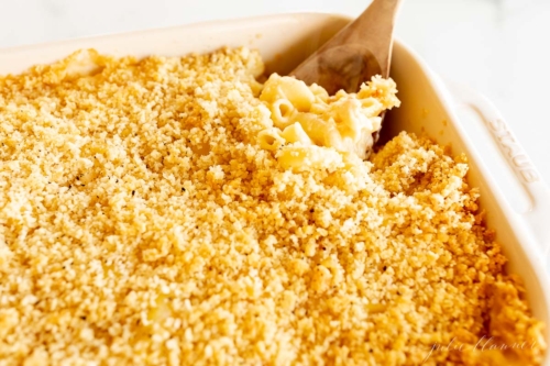 Creamy Bacon Mac and Cheese Recipe | Julie Blanner