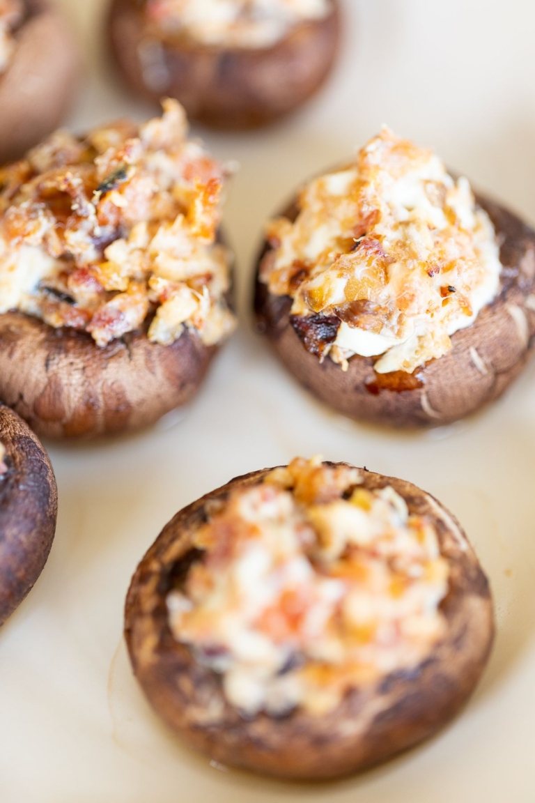 The BEST Stuffed Mushrooms Julie Blanner