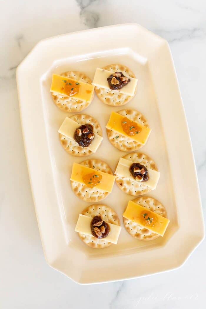 Easy + Delicious Cheese and Cracker Combinations Julie Blanner