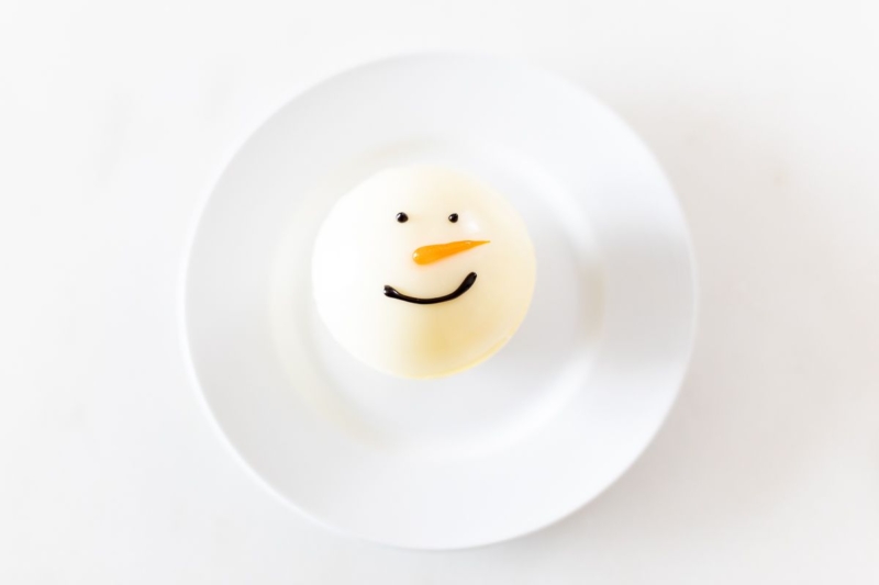 Melting Snowman Hot Chocolate Bombs | Julie Blanner