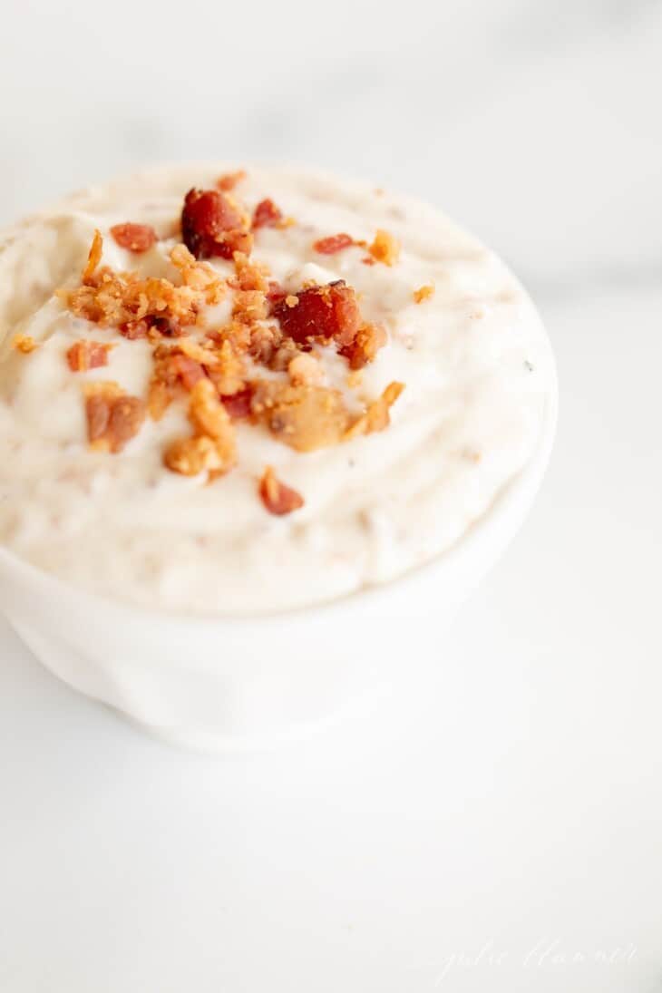 Easy Creamy Bacon Aioli Recipe | Julie Blanner