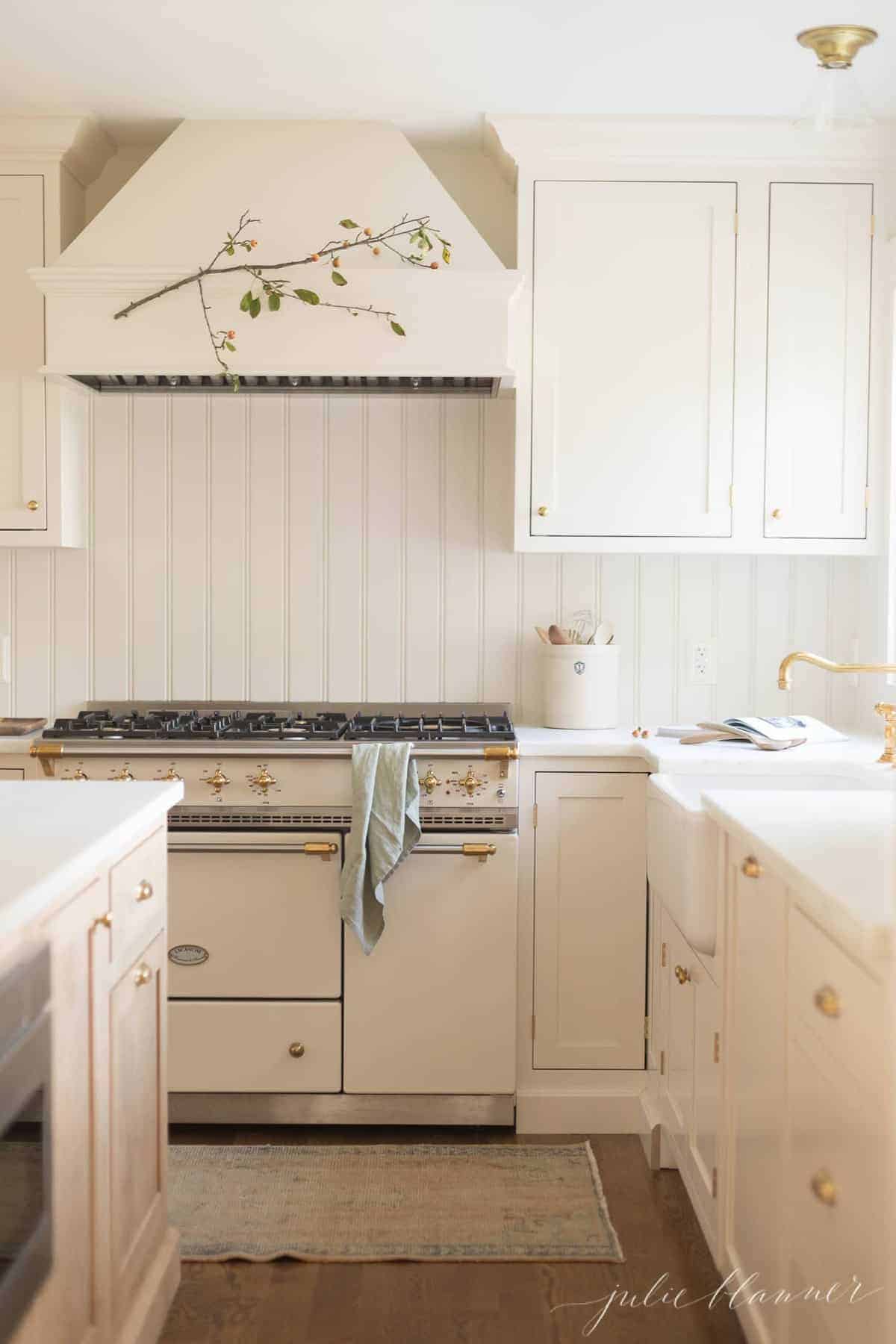 Cream Kitchen Cabinets Julie Blanner