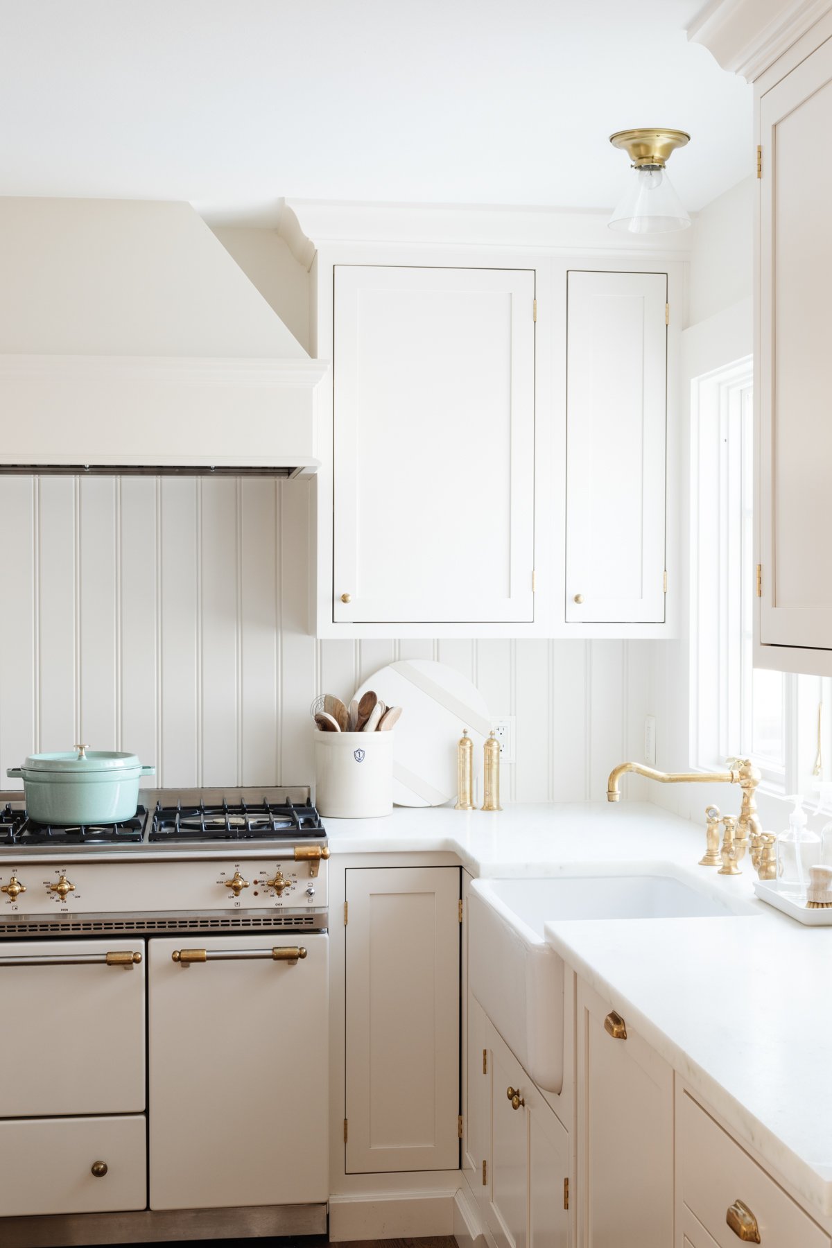 How to Cover an Old Tile Backsplash With Beadboard