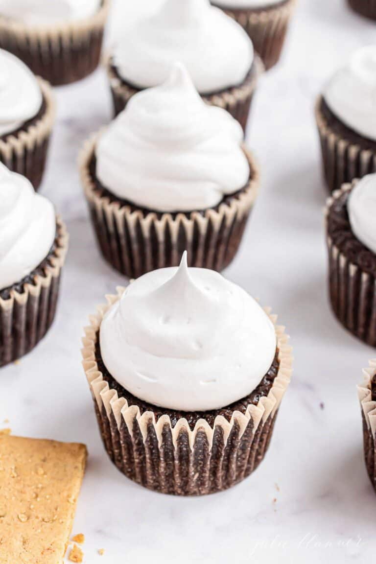 Light and Fluffy Marshmallow Icing Recipe | Julie Blanner