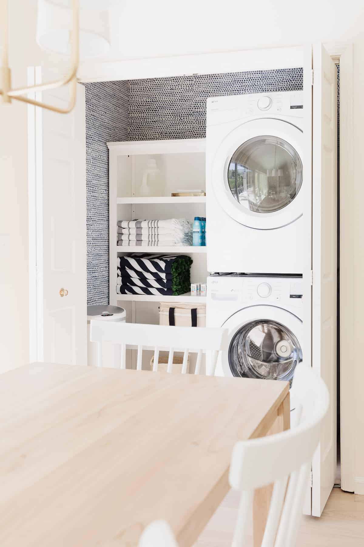 10 Small Laundry Closet Ideas with Stackable Solutions That Work