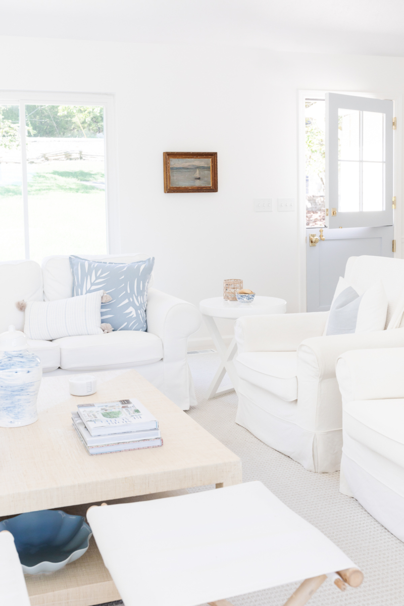 Modern Coastal Living Room | Julie Blanner