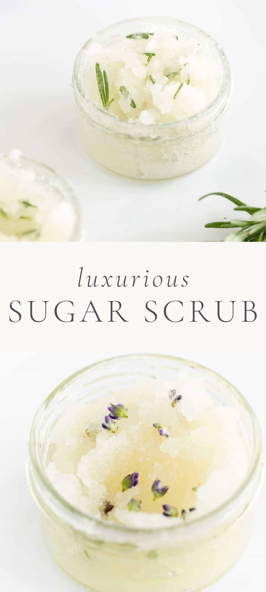 Three Ingredient EASY Sugar Scrub Julie Blanner
