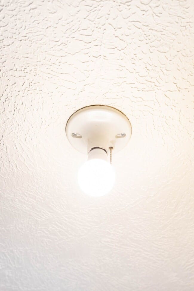 How to Turn a Pull Chain Light Fixture into a Switch Julie Blanner