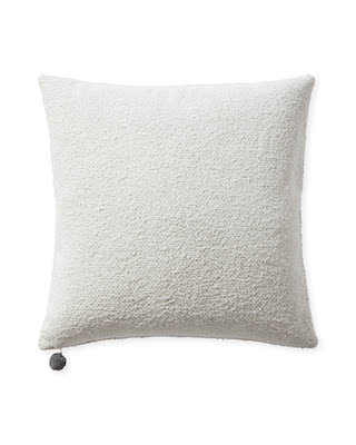 texture pillow cover with tassel