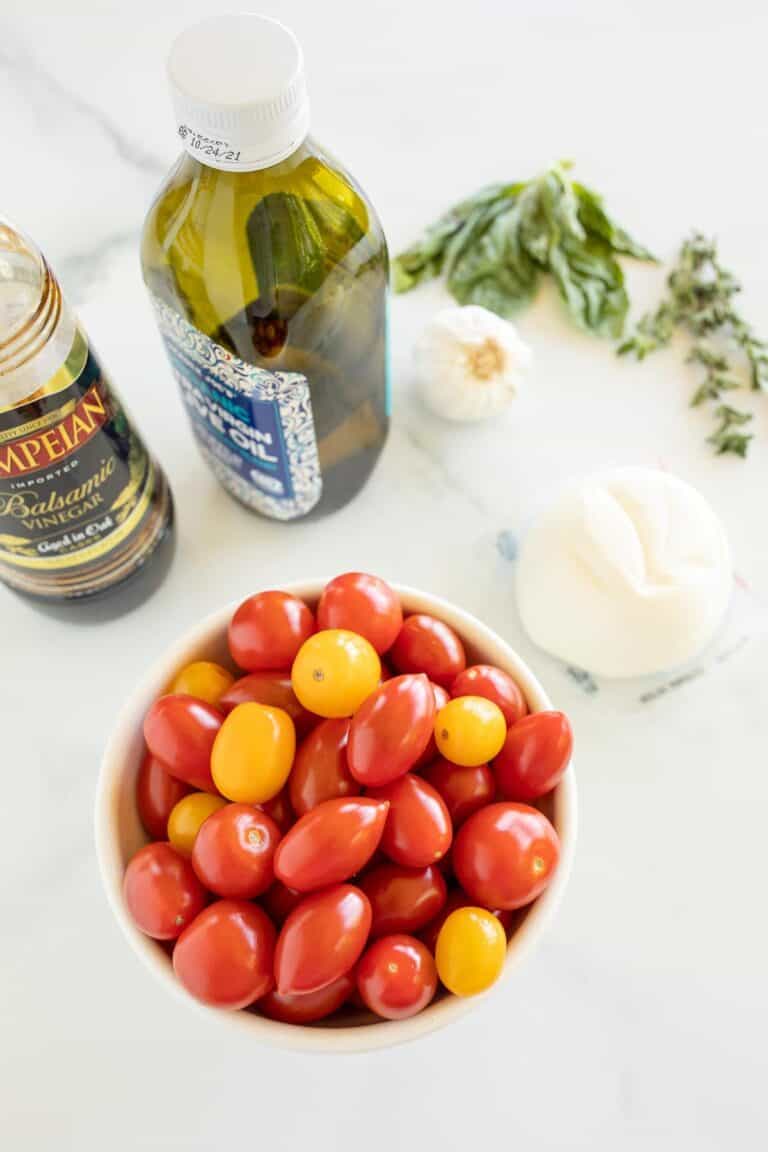 Incredible Baked Burrata Appetizer Recipe | Julie Blanner