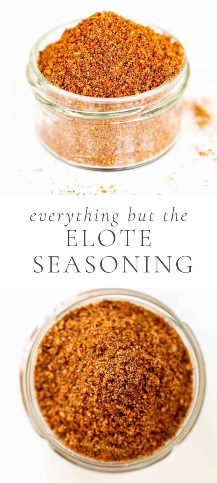 elated seasoning in glass cup