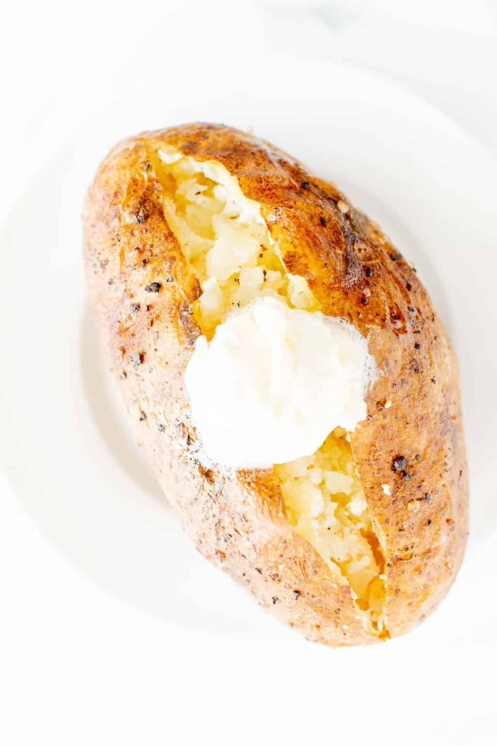 The Easiest Grilled Baked Potatoes in Foil Julie Blanner