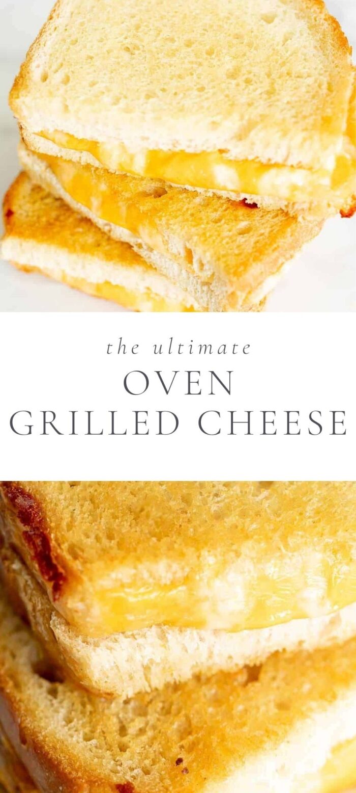 Oven Grilled Cheese Sandwich