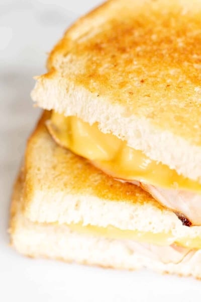 The Easiest Grilled Ham And Cheese | Julie Blanner