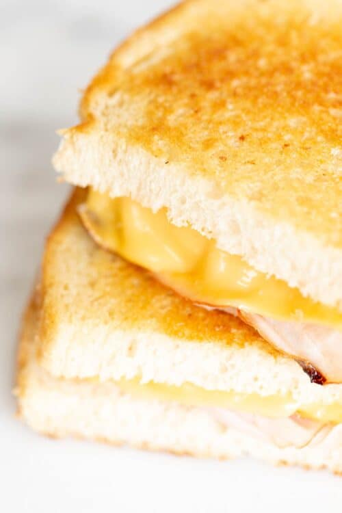 The Easiest Grilled Ham and Cheese | Julie Blanner