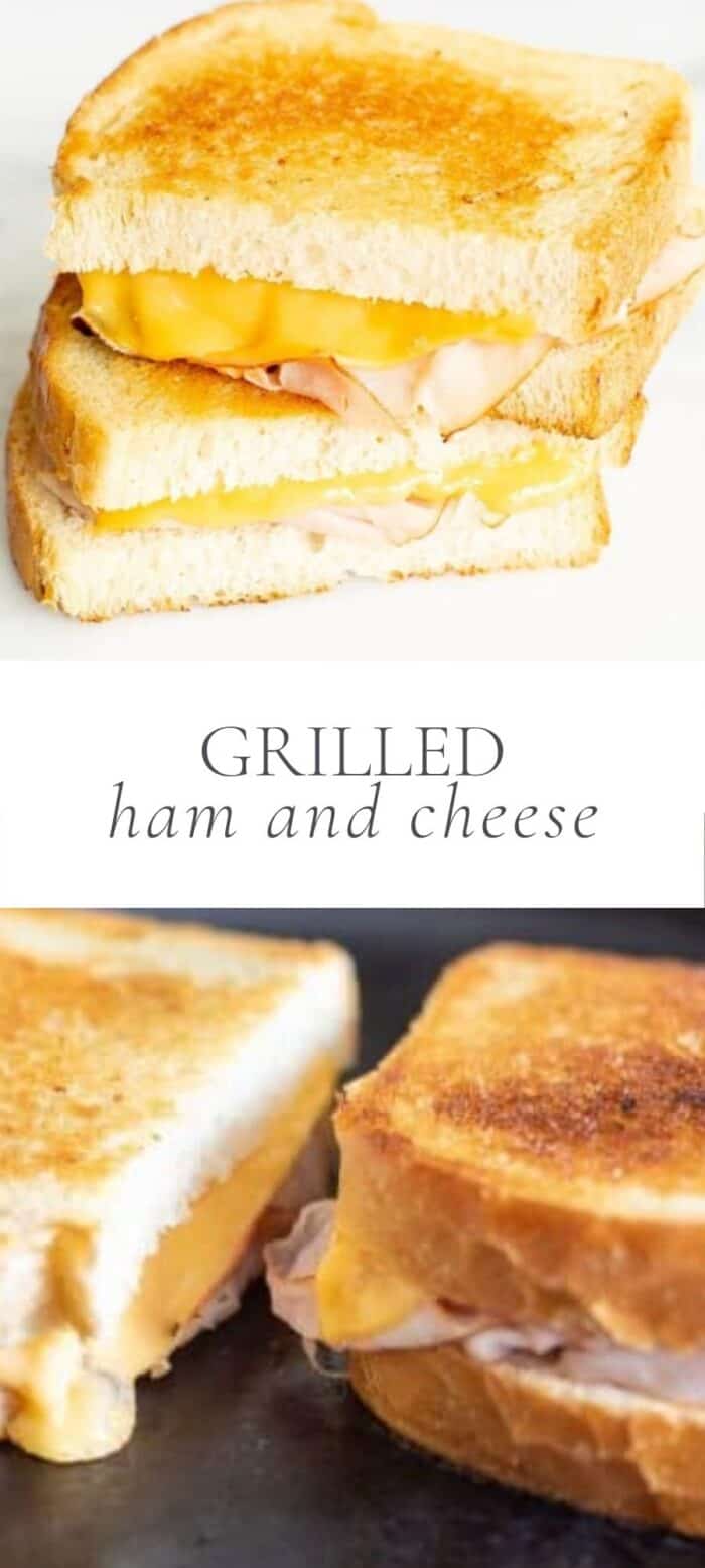 The Easiest Grilled Ham And Cheese | Julie Blanner