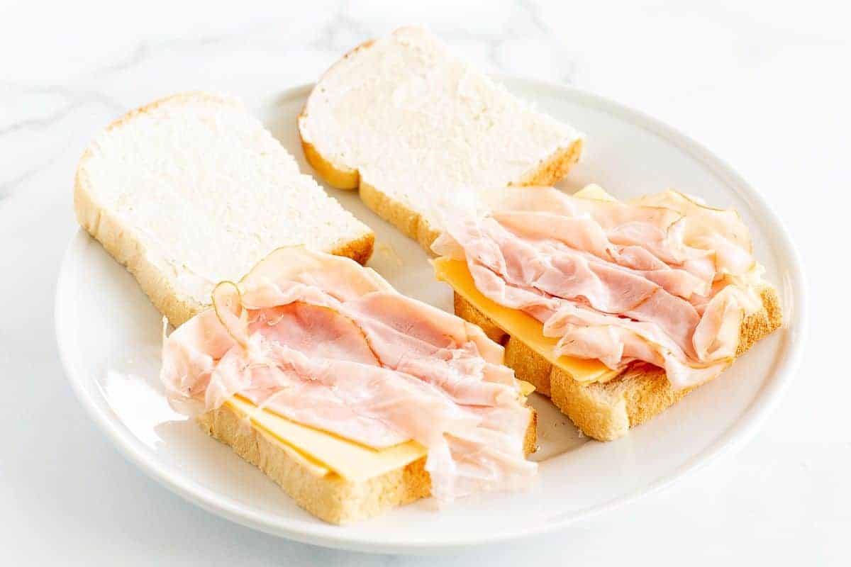 The Easiest Grilled Ham and Cheese Julie Blanner