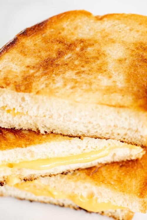 Easy and Delicious Mayo Grilled Cheese | Julie Blanner