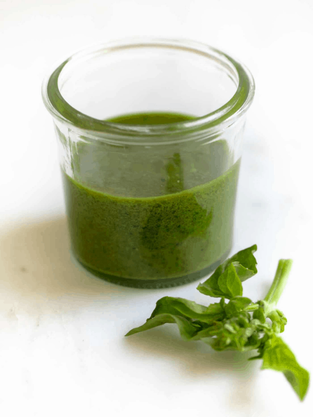 Fresh Basil Pesto Recipe Julie Blanner