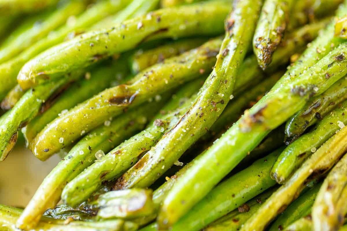 The Best Grilled Green Beans Recipe | Julie Blanner