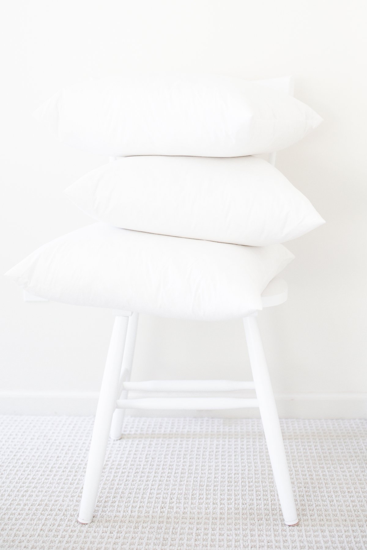 THE BEST PILLOW INSERTS - Red White & Denim