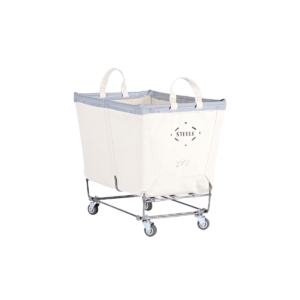 laundry cart with gray trim