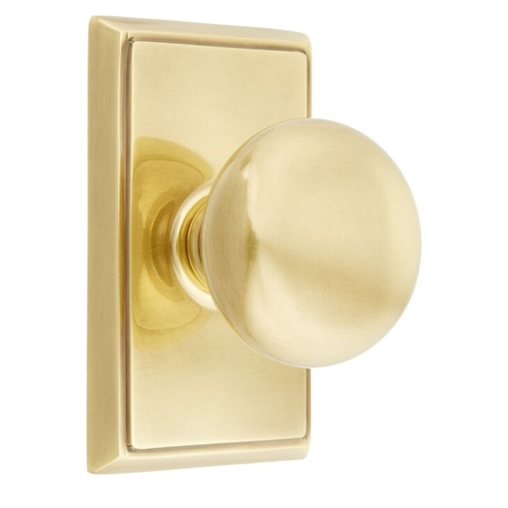 brass door knob