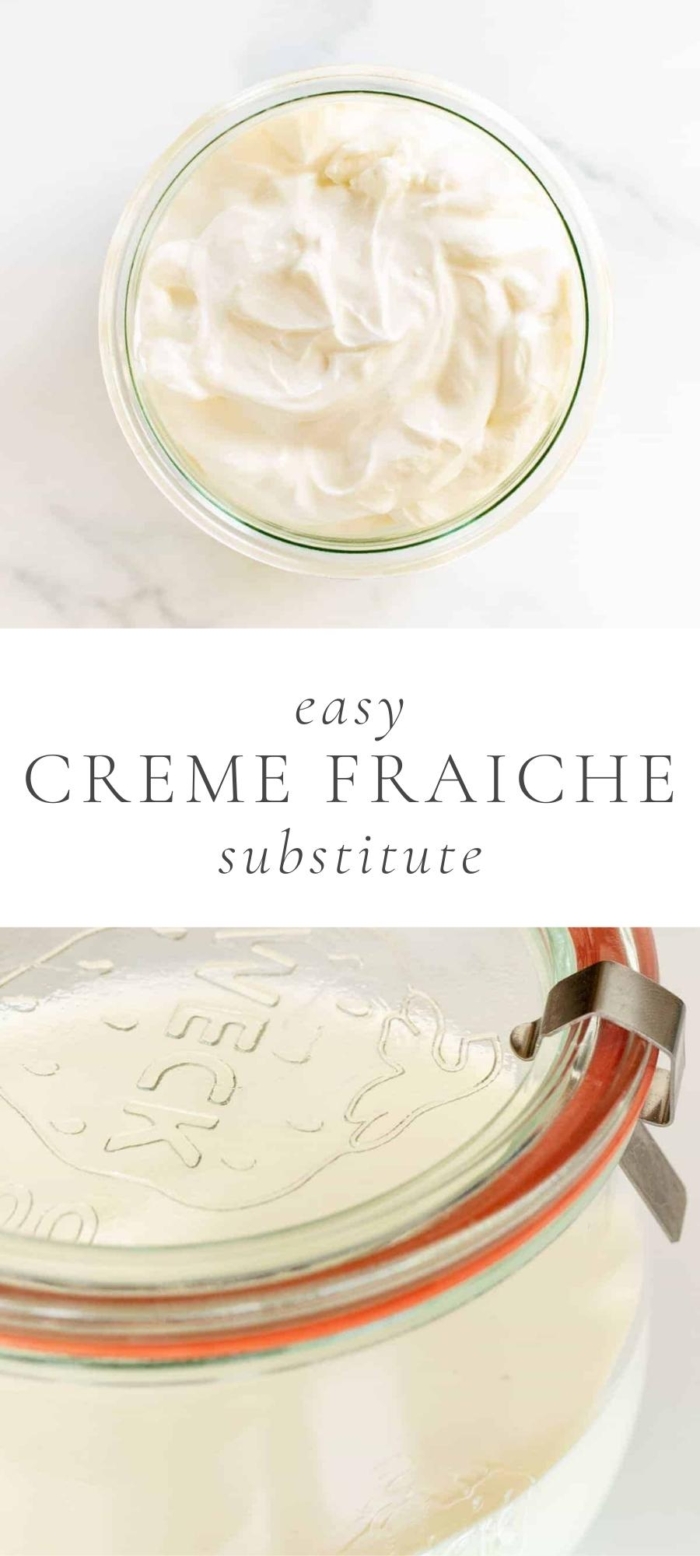 Quick + Easy Creme Fraiche Substitute | Julie Blanner