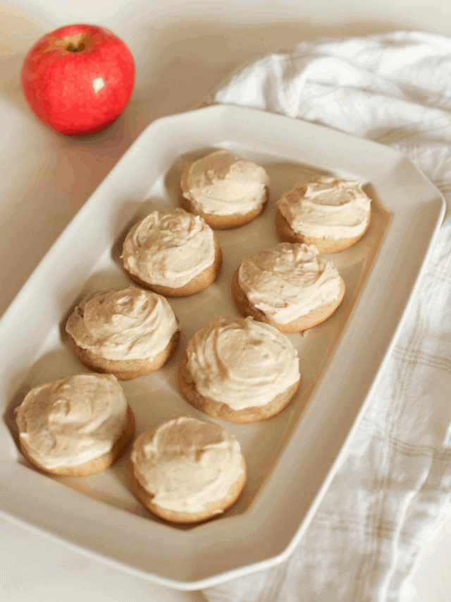 Frosted Apple Butter Cookie Recipe Julie Blanner