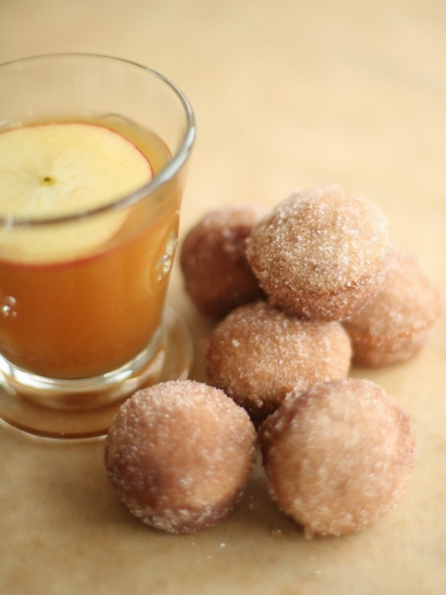 Apple Cider Donut Holes Recipe Julie Blanner