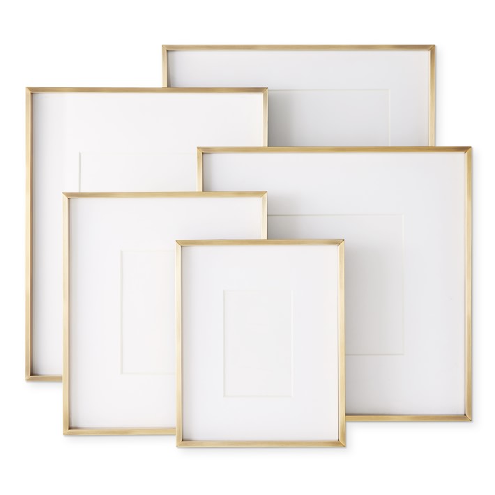 thin gold picture frames
