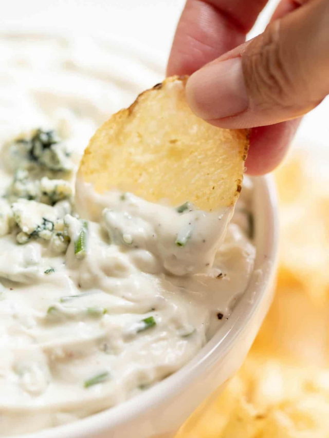 How to Make Blue Cheese Dip Julie Blanner