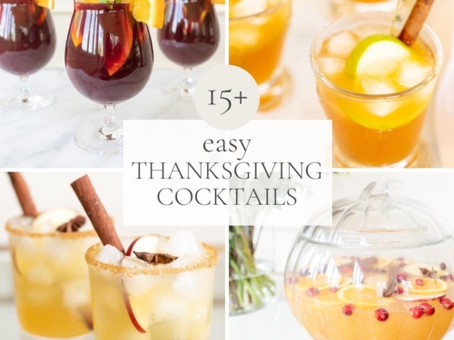 40 Best Thanksgiving Cocktails 2023 - Easy Alcoholic Drinks for Thanksgiving