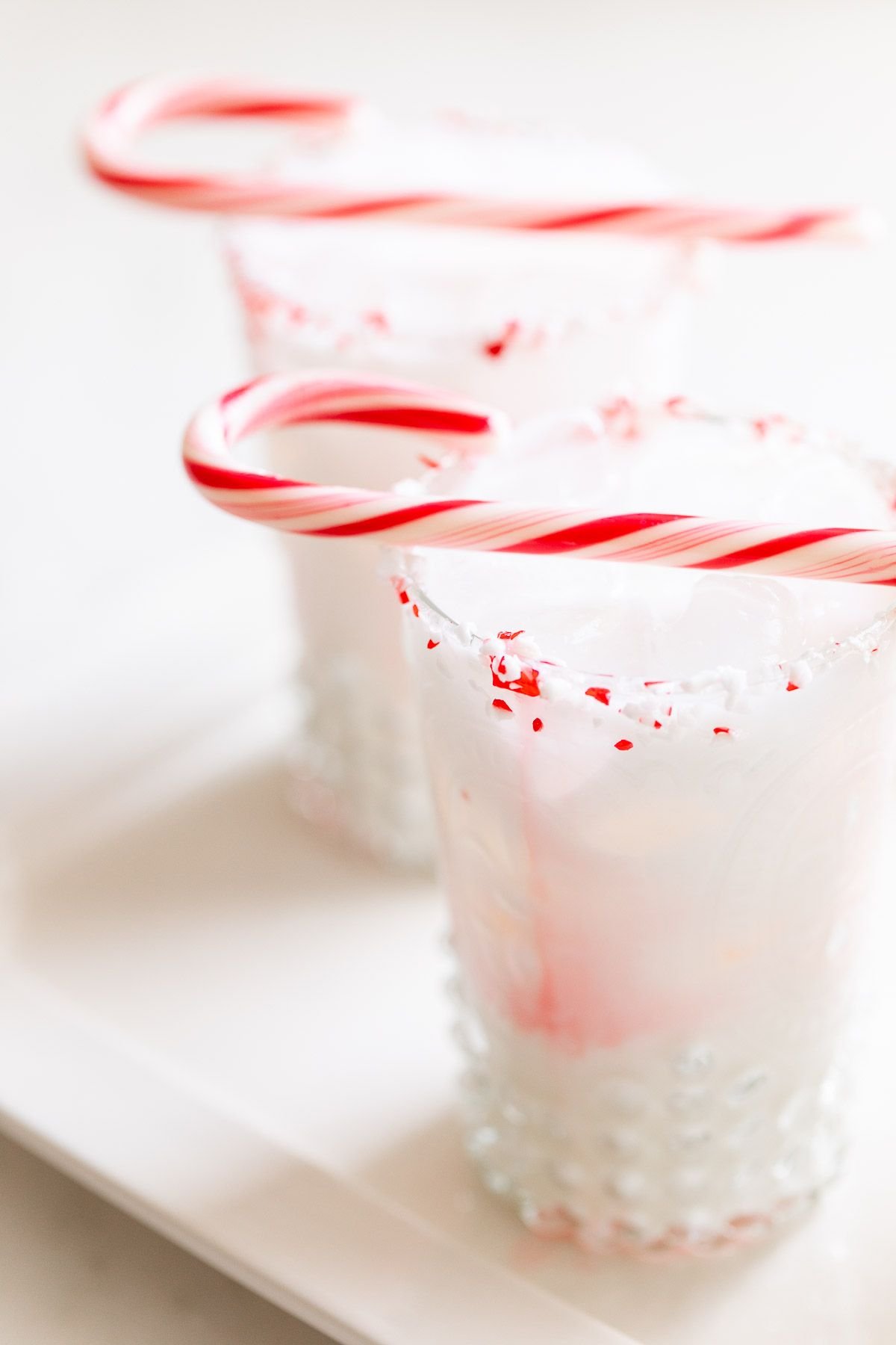 merry mint cocktail with peppermint schnapps
