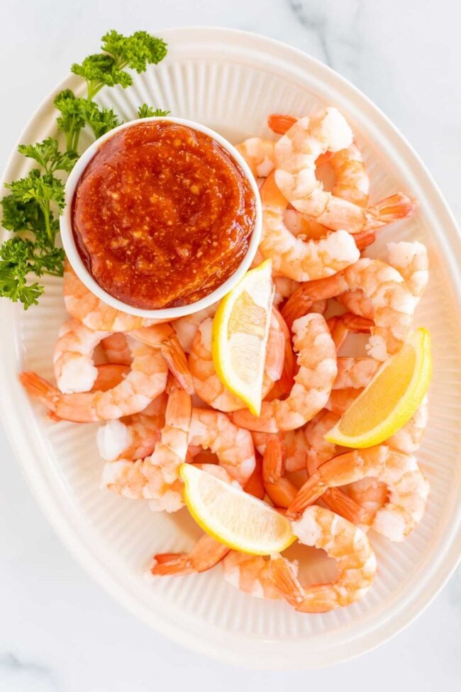 Roasted Shrimp Cocktail | Julie Blanner