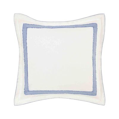 blue and white pillow from Amazon