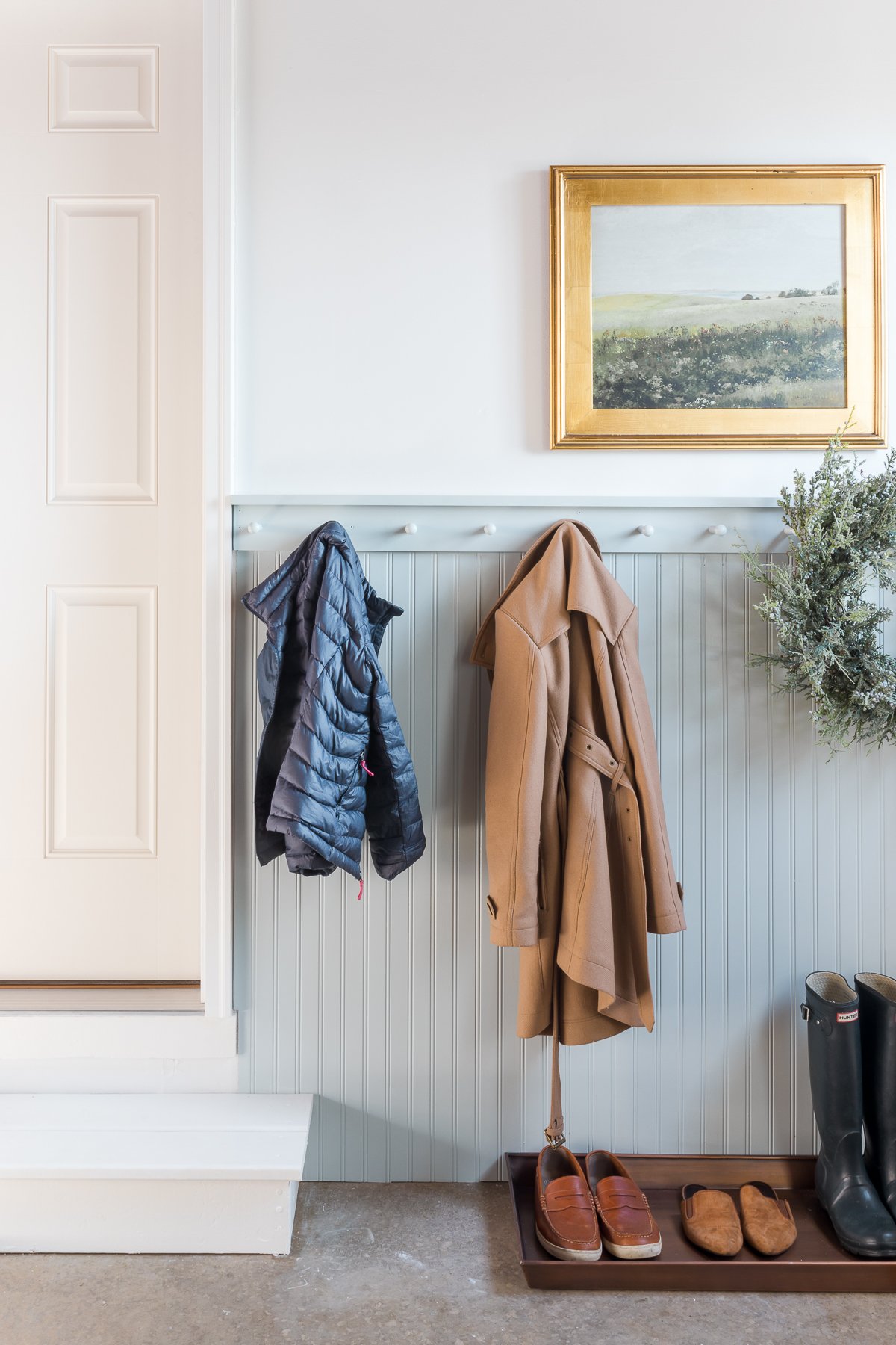 Garage Mudroom Makeover {For the REAL Family}