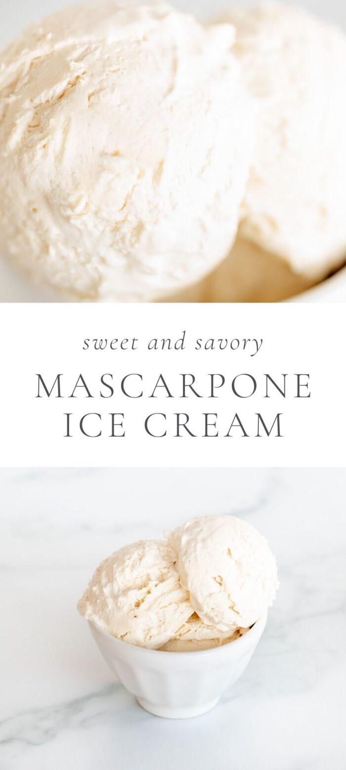 Mascarpone Ice Cream picture